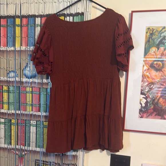 Women's Rust Top - Picture 5 of 6
